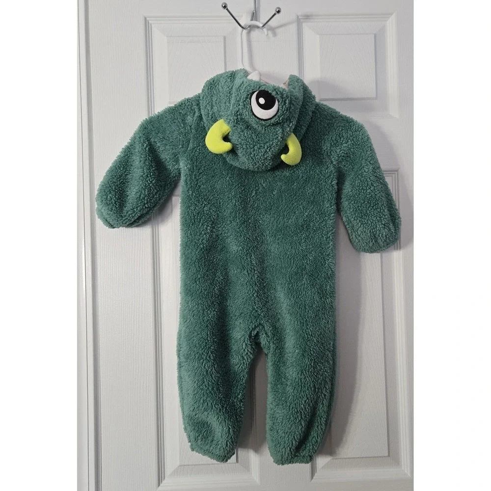 Old Navy Infant One Piece Hoodie Size 18-24M G Monster‎ Ones.